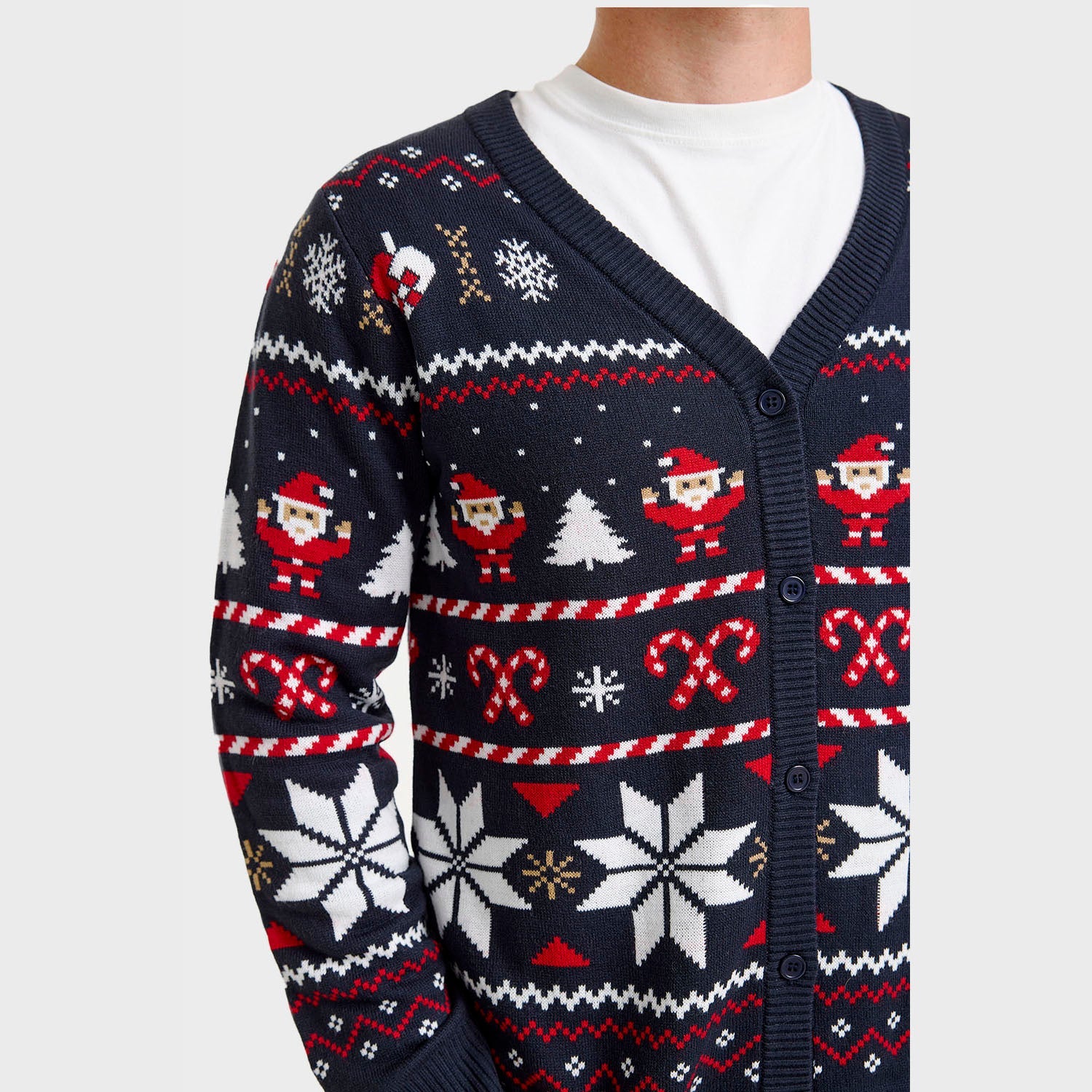 Santa’s Christmas Cardigan – Men